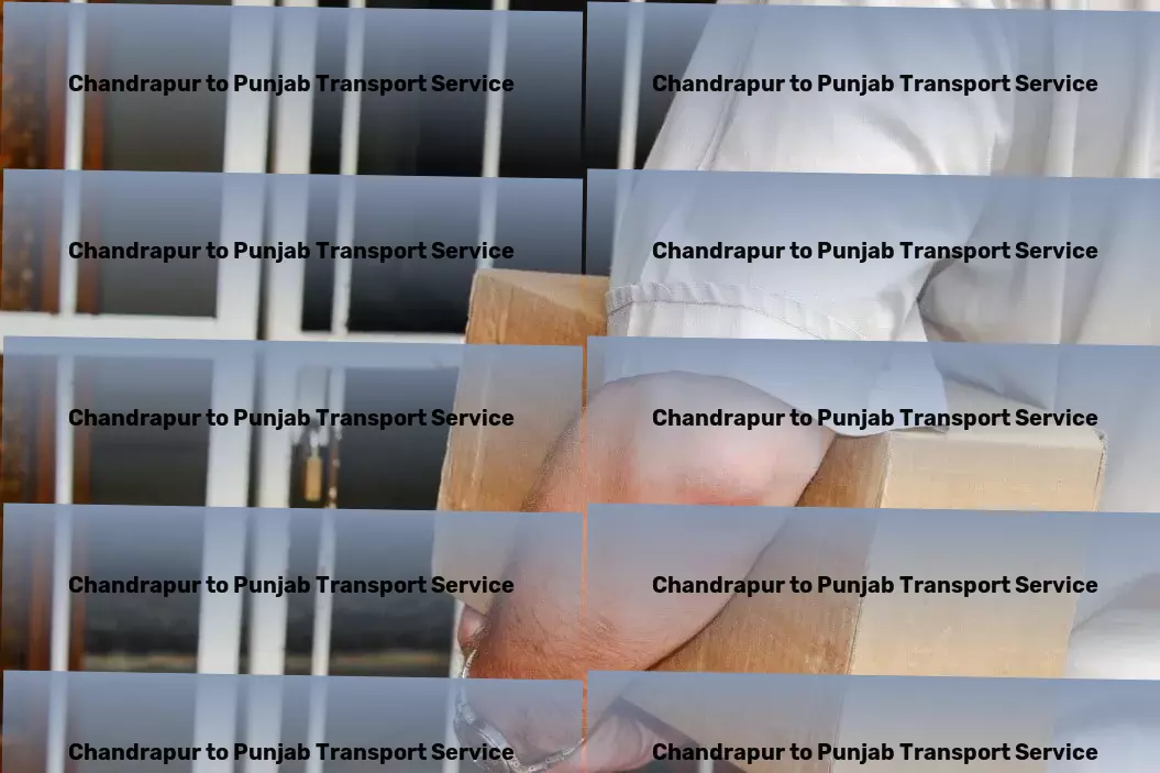 Chandrapur to Punjab Part Load Transport Bulk liquid transport