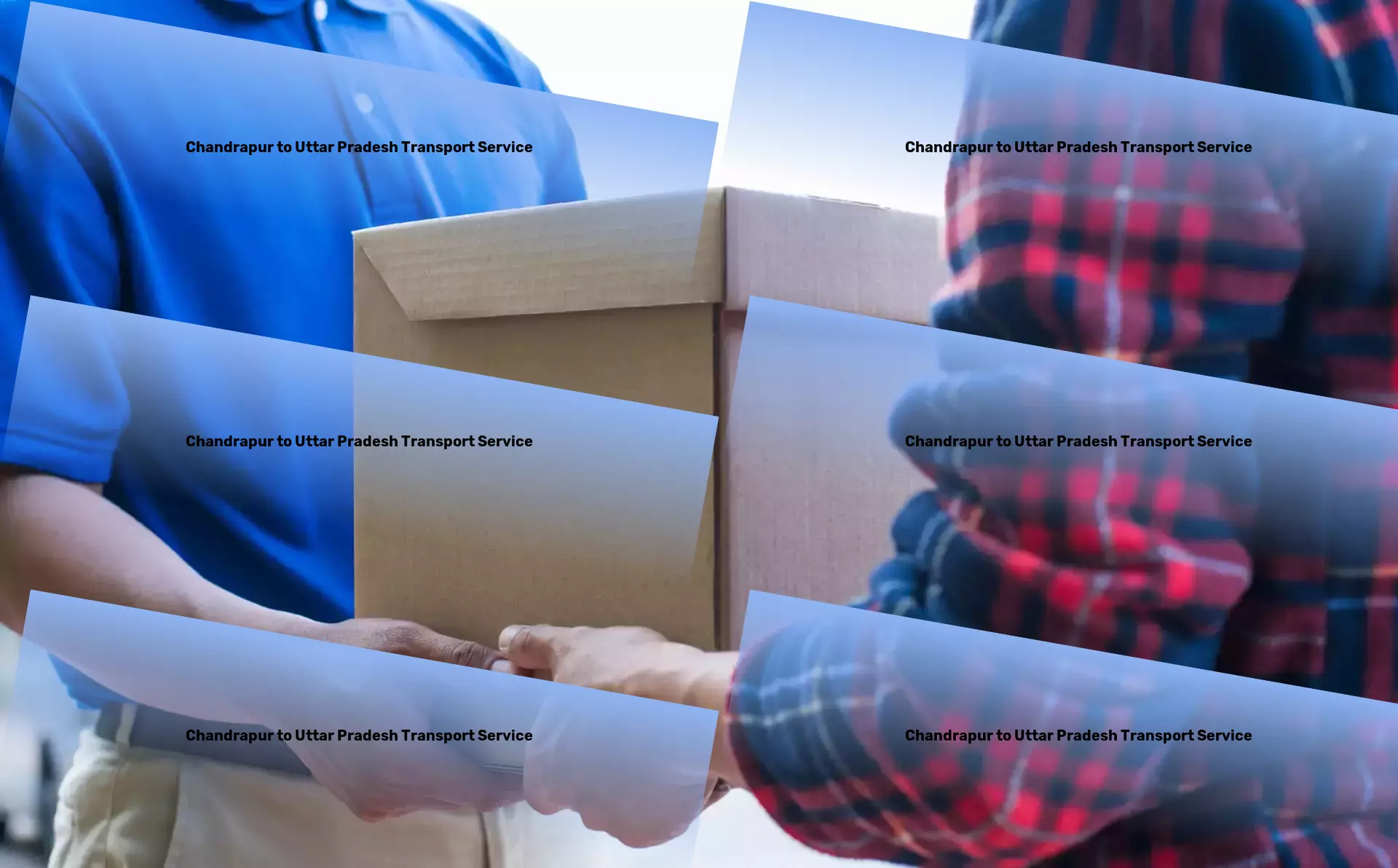 Chandrapur to Uttar Pradesh Household Goods Transport Driving your business forward with superior logistics in India! - Personal goods forwarding