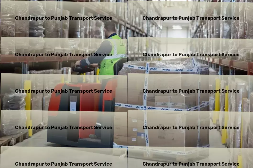 Chandrapur to Punjab Part Load Transport Pushing boundaries for better transport services in India! - Specialized package transport