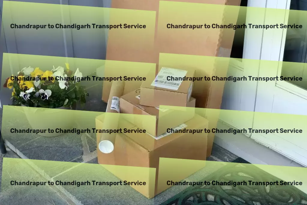 Chandrapur to Chandigarh Part Load Transport Conquering logistic challenges with innovative solutions. - Customized freight and shipment solutions