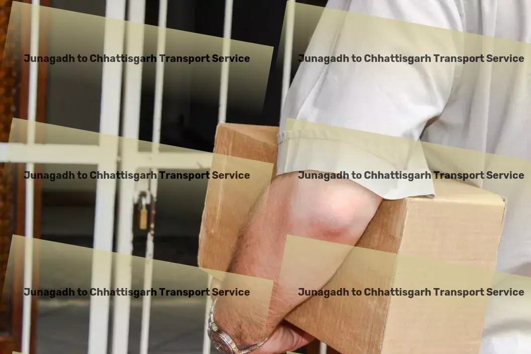 Junagadh to Chhattisgarh Packers And Movers Nationwide freight services