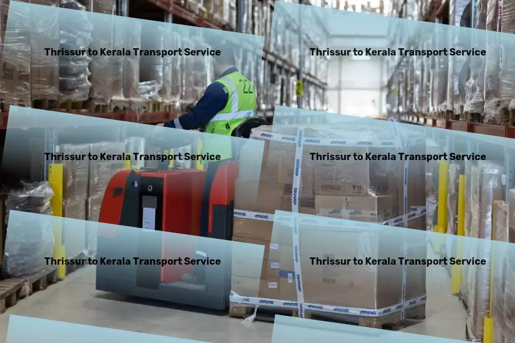 Thrissur to Kerala Luggage Courier Regional courier solutions